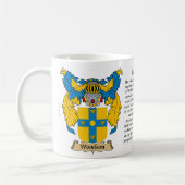 Woodson-Familien-Wappen Kaffeetasse (Links)