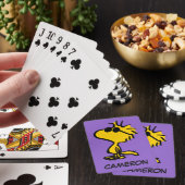 Woodstock Cool Sunglasses Pattern Playing Cards Spielkarten (In Situ)
