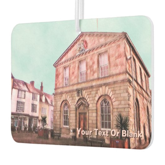 Woodstock, England, Rathaus Autolufterfrischer (Links)