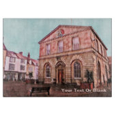 Woodstock, England, Rathaus Schneidebrett (Vorderseite)