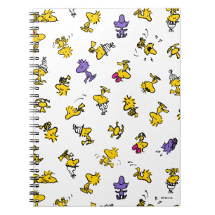 Woodstock Fun Pattern Notizblock