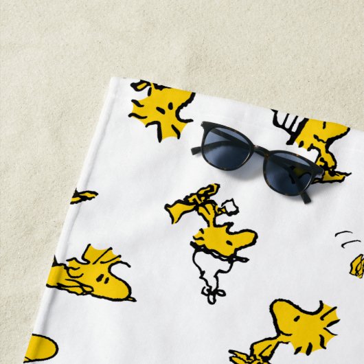 Woodstock Fun Pattern Strandtuch (Beispiel)