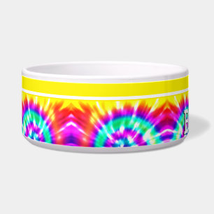 Woodstock Hippie Boho Stil bunt tiedye Brauch Napf