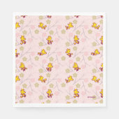 Woodstock Pink Cherry Blossom Pattern Serviette (Vorderseite)