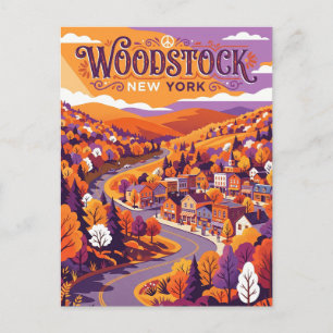 Woodstock USA Postkarte