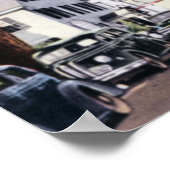 Woodstock Vermont Central Street Poster (Ecke)