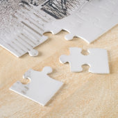 Woodstock Vermont Covered Bridge in Snow Puzzle (Seite)