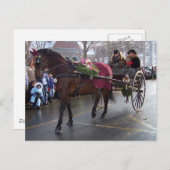 WOODSTOCK WASSAIL PARADE POSTKARTE (Vorne/Hinten)