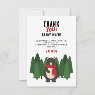 Woodsy Bär Einladung