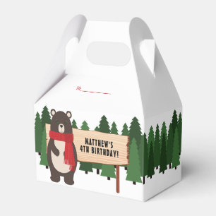 Woodsy Bär Geschenkschachtel
