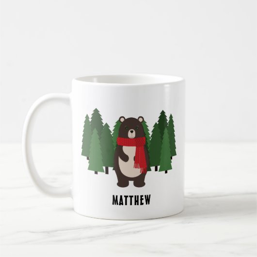 Woodsy Bär Kaffeetasse (Links)