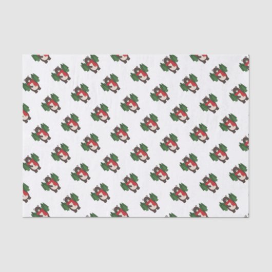 Woodsy Bär Seidenpapier (Vorderseite)