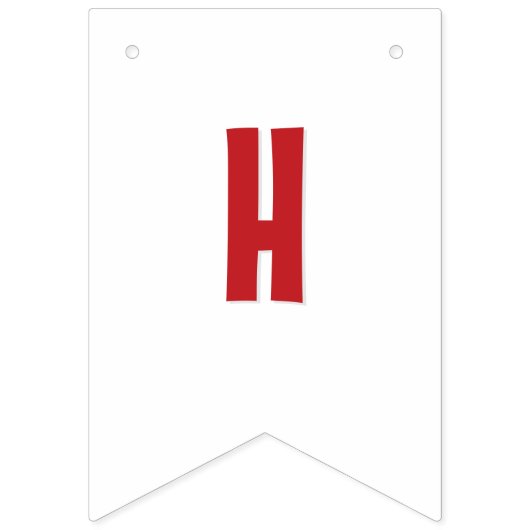 Woodsy Bär Wimpelkette (Zweite Fahne)