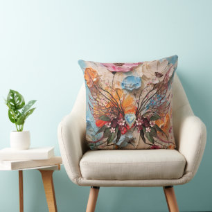 Woodsy Butterfly & Blume 2 Kissen