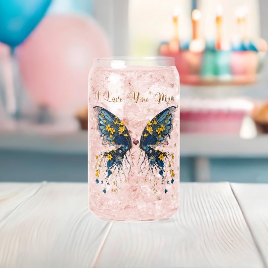 Woodsy Butterfly Can Glass Dosenglas (Insitu (Baby Party))