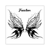 Woodsy Butterfly Gummistempel (Prägung)