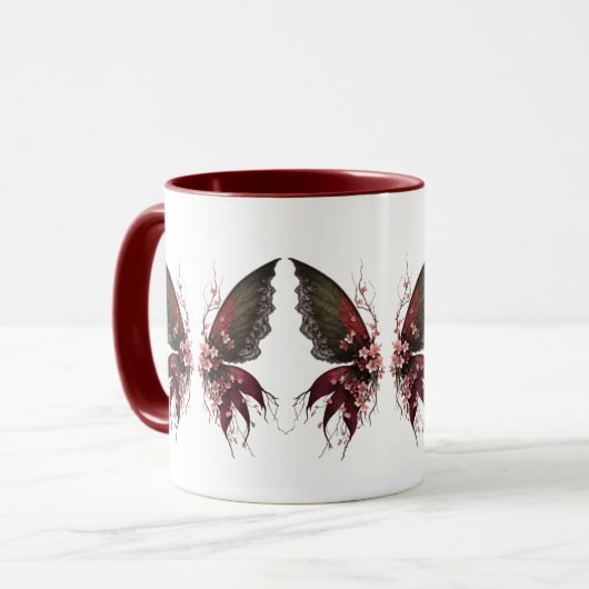 Woodsy Butterfly Tasse (Vorderseite Links)