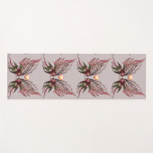 Woodsy Butterfly Yoga Mat Yogamatte (Vorderseite (Horizontal))