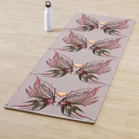 Woodsy Butterfly Yoga Mat Yogamatte (Beispiel)