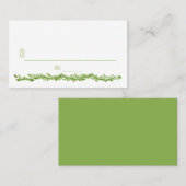 Woodsy Elegance | Begleitung der Platzkarte Wedvin (Vorne/Hinten)