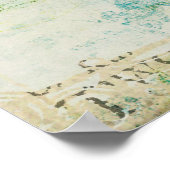 Woodsy Elk Art Poster (Ecke)