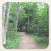 Woodsy Path Party Untersetzer (Vorderseite)