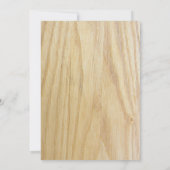 Woodsy Wedding & Glamping Retten Sie die Termine Save The Date (Rückseite)