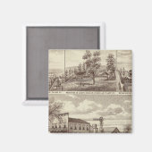 Woodville Hotel, Ranches Magnet (Vorderseite/Rückseite)