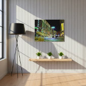 Woodward Ave. Detroit Leinwanddruck