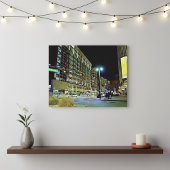 Woodward Ave. Detroit Leinwanddruck