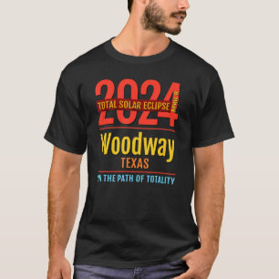 Woodway Texas TX Gesamtsolarausstrahler 2024 4 T-Shirt
