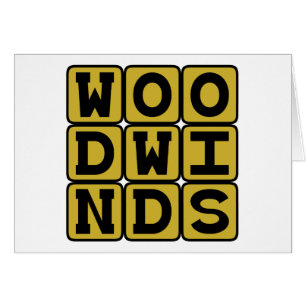 Woodwinde, Musikinstrumente