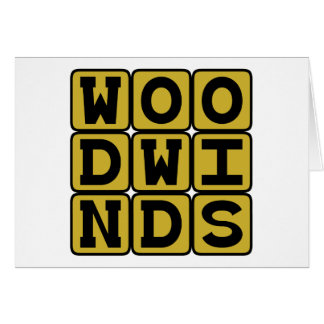 Woodwinde, Musikinstrumente