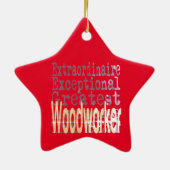 Woodworker Extraordinator Keramik Ornament (Hinten)
