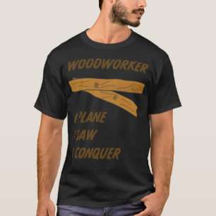 Woodworker Funny donut Party Tierbau e T-Shirt