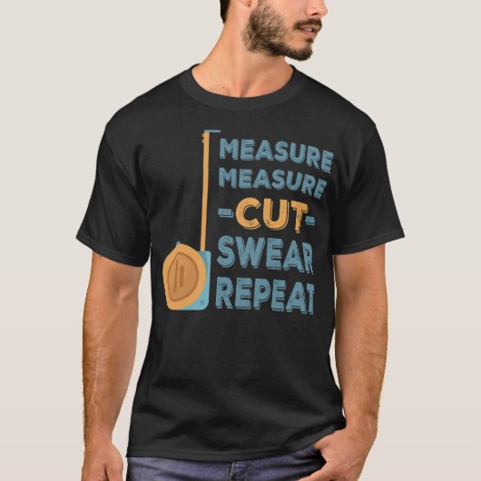 Woodworker Funny Gift Idea custom rainbow custom T-Shirt (Vorderseite)