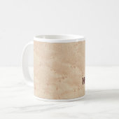 Woodworker-Schale Kaffeetasse (Vorderseite Links)