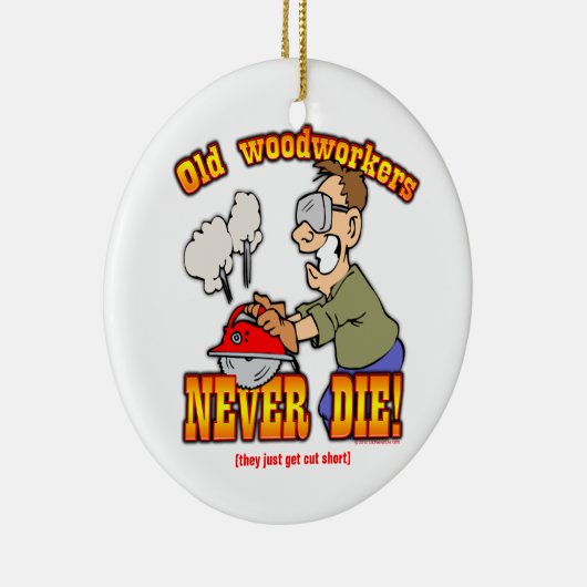 Woodworkers Keramik Ornament (Rechts)