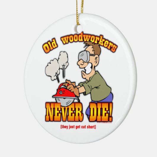 Woodworkers Keramik Ornament (Links)