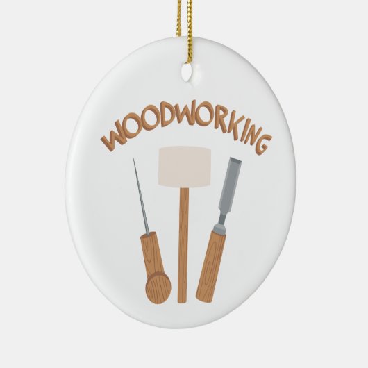Woodworking Keramik Ornament (Rechts)