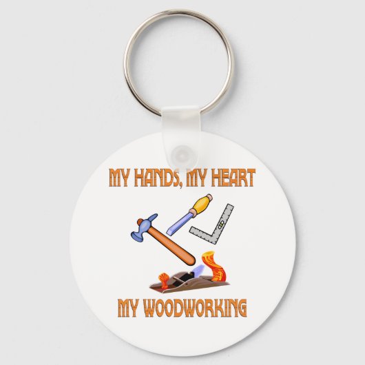 Woodworking Schlüsselanhänger (Vorderseite)