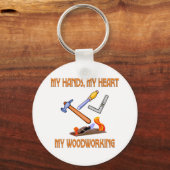 Woodworking Schlüsselanhänger (Vorderseite)