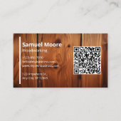 Woodworking Visitenkarte (Vorderseite)