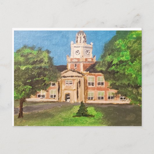 Woodworth School - Dearborn Michigan Postkarte (Vorderseite)