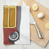 Woody-Auto Küchentuch (Viertel Falte)