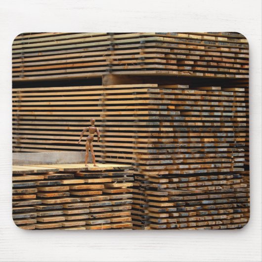 Woody Back to Roots Mousepad (Vorne)