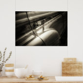 Woody Classic Car Poster Print (Küche)