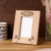 woody geätzte rahmen (Linke Ecke)