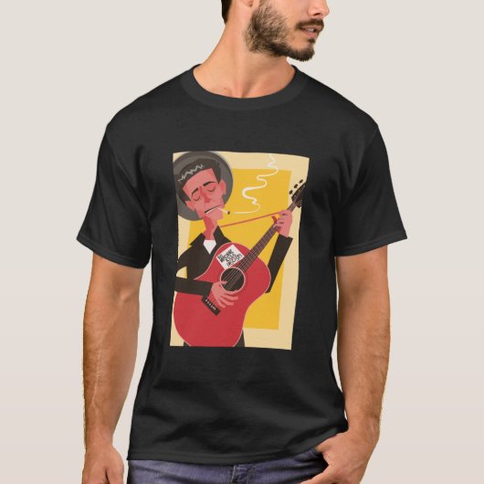 Woody Guthrie Classic T-Shirt (Vorderseite)