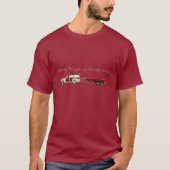 Woody-Lastwagen-@ Woody-Boot T-Shirt (Vorderseite)